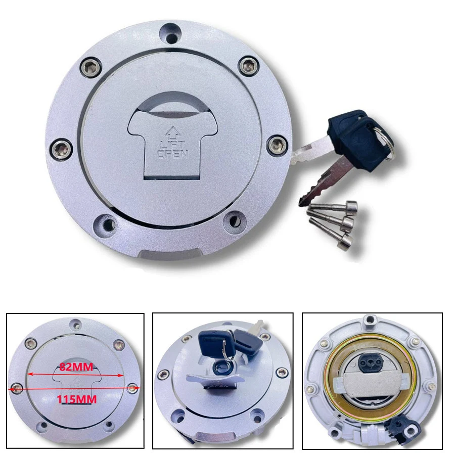Kit Plastiche Crf Bediffer Serbatoio Del Carburante Di Pit Bike Buona Tenuta All'aria Serbatoio Del Carburante Del Gas Di Plastica Dura Con Coperchio Per Moto, Cisterna Tappo Serbatoio Carburante