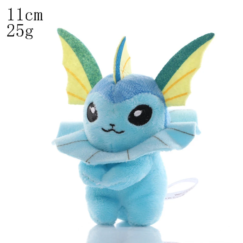 thumbnail image 1 of 10-14cm Pokemon peluche juguetes de peluche Pikachu Squirtle Gengar Psyduck Eevee figura de dibujos animados llavero colgante muñeca bebé regalo de cumpleaños, 1 of 5