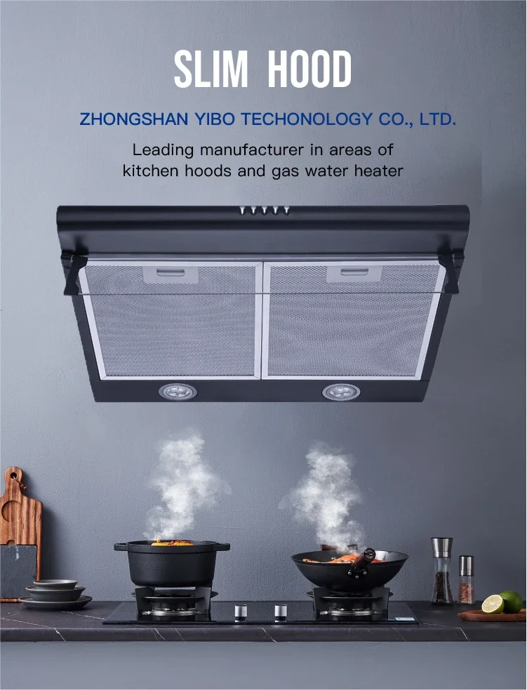 Factory Made Fotile Hoods Custom Household Restaurant Kitchen Chimney Range Hood 5