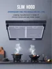Factory Made Fotile Hoods Custom Household Restaurant Kitchen Chimney Range Hood 5