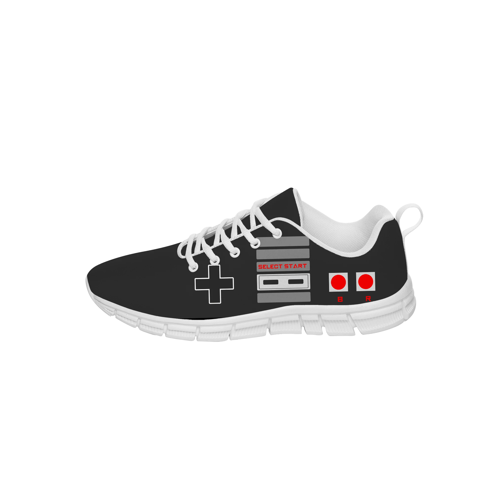 Nintendo Nes Controller Sneakers Mens Womens Teenager Casual Cloth Shoes Canvas Running Shoes 3D Print Lightweight shoe anime my hero academia bakugou katsuki white sneakers mens womens teenager casual cloth shoes canvas 3d print lightweight shoe