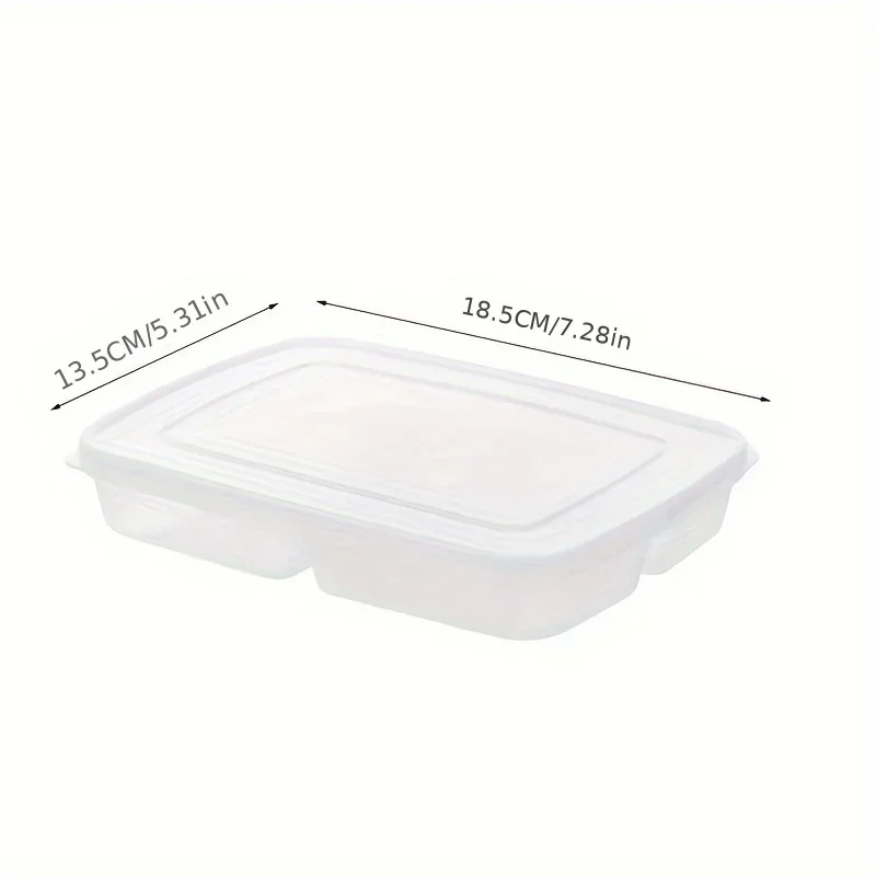 1pc Refrigerator Storage Box,Fresh-keeping Box,Food Fruit Storage Box, Compartment Sub-Packed Meat Onion Ginger Clear Crisper