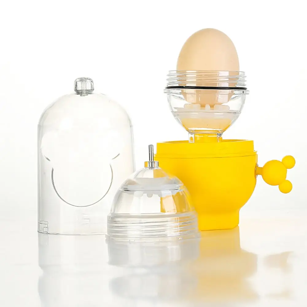 Hand Egg Shaker Mixer Kitchen Cooking Gadget Portable Egg Cooker Tool Golden Maker for Kids