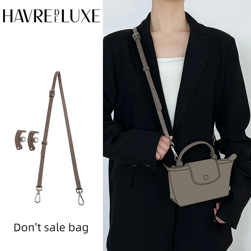 HAVREDELUXE Bag Strap For Longchamp Mini Bag Modified Strap Rope