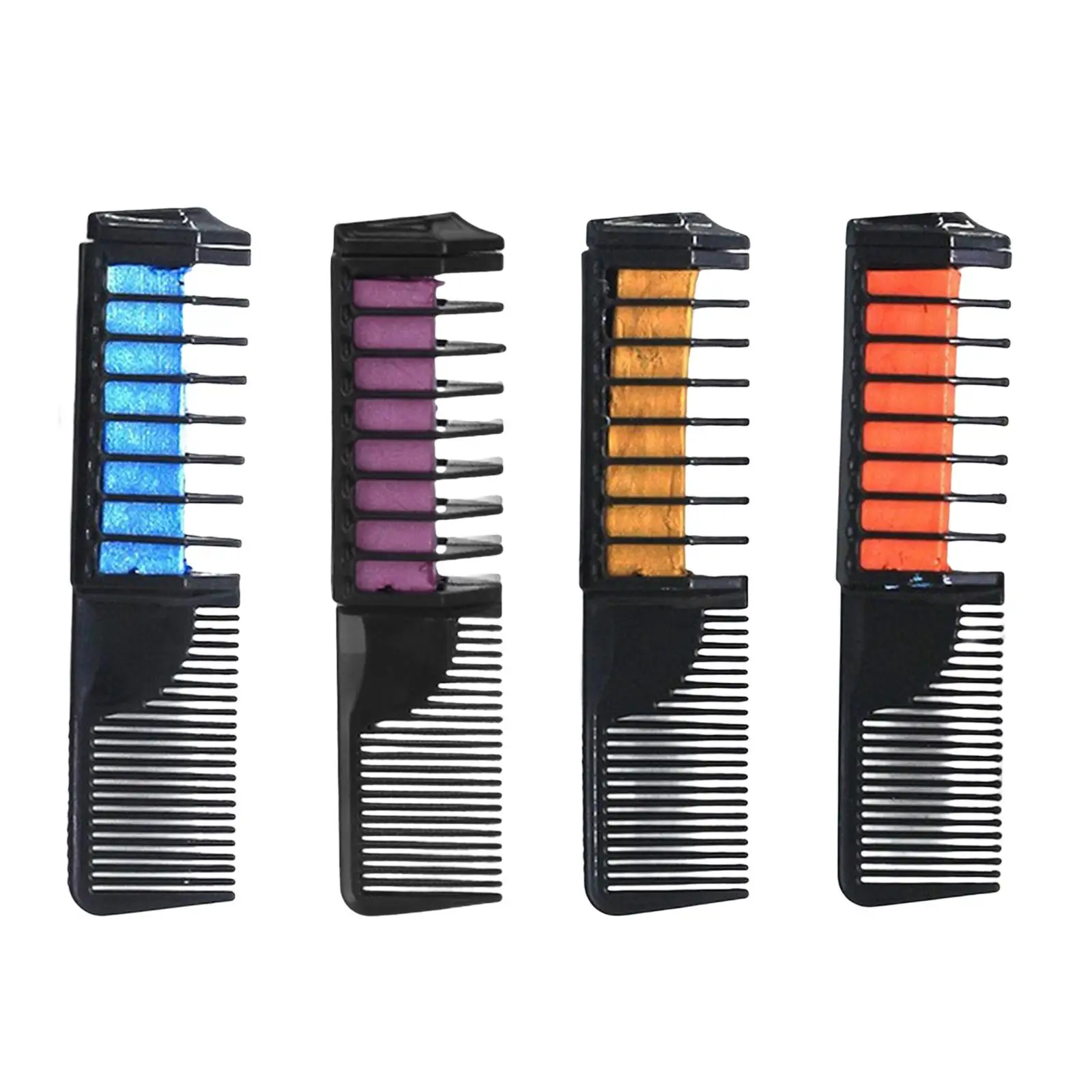 

Washable Temporary Hair Chalk Comb Convenient Easy to Clean for Kids and Adults Halloween Festivals Children's Day Cosplay DIY