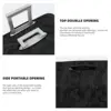 Custom Camo Style Black Military Camouflage Travel Luggage Cover Washable Suitcase Cover Protector Fit 18-32 Inch 4