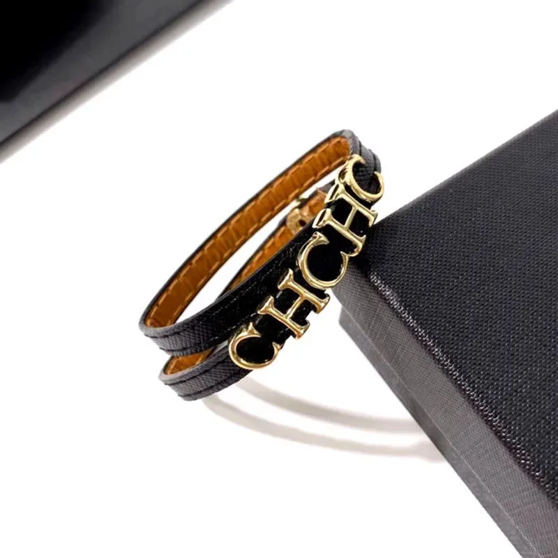 سلسلة عظمية أبجدية PU بلون صلب للسيدات ، زخرفة بحر...