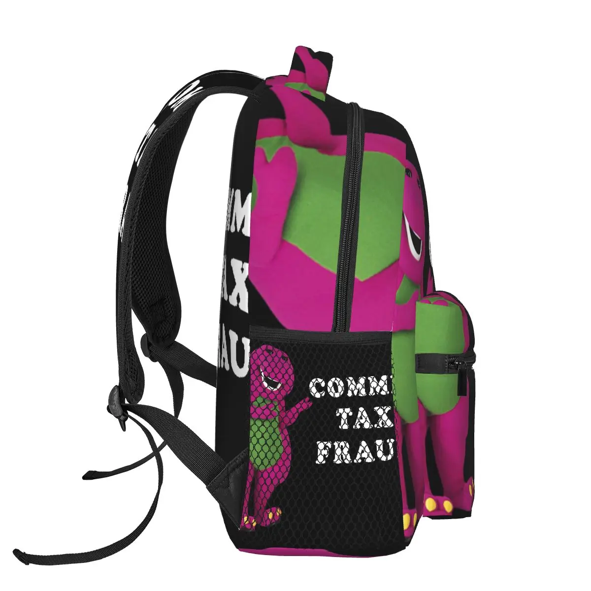 Commit Tax Fraud Casual Backpack Unisex Students Leisure Travel Computer Backpack