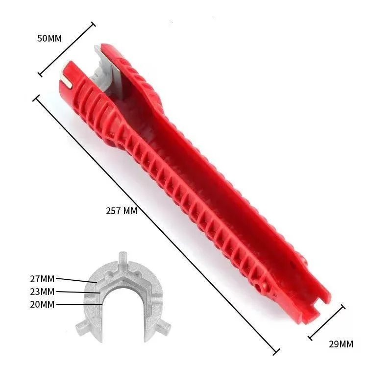 8 In 1 Sink Wrench Sink Faucet Plumbing Tool Multifunctional Bathroom Repair Plumbing Tool
