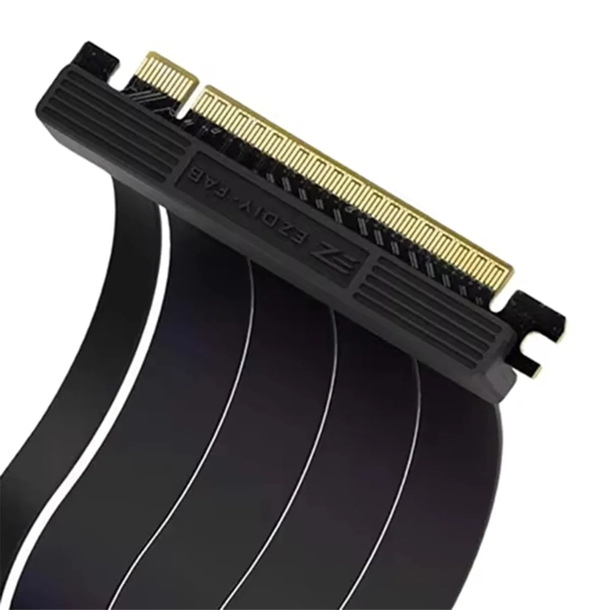 A14M 수직 GPU 장착 브래킷(PCI-E 4.0 X16 라이저 케이블 포함) 비디오 카드 지원 키트 90도 직각 블랙