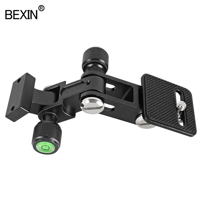 BEXIN 망원 렌즈 퀵릴리즈 플레이트 짐벌 연결 플레이트, 카메라 베이스 고정 플레이트, 망원 렌즈 브래킷 액세서리