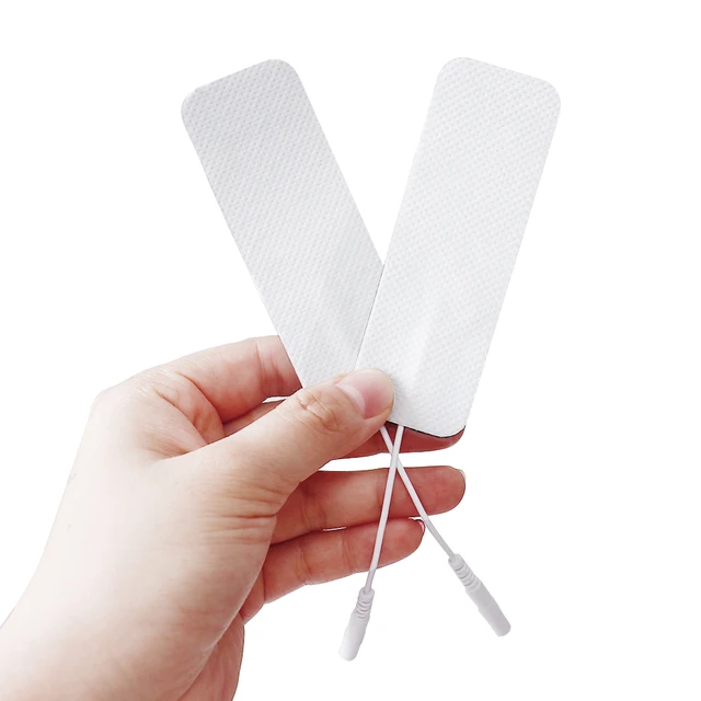 10/20Pcs Physiotherapy Tens Electrode Pads For EMS Muscle Stimulator Pulse Therapy Massager Conductive Gel Patch Acupuncture 5