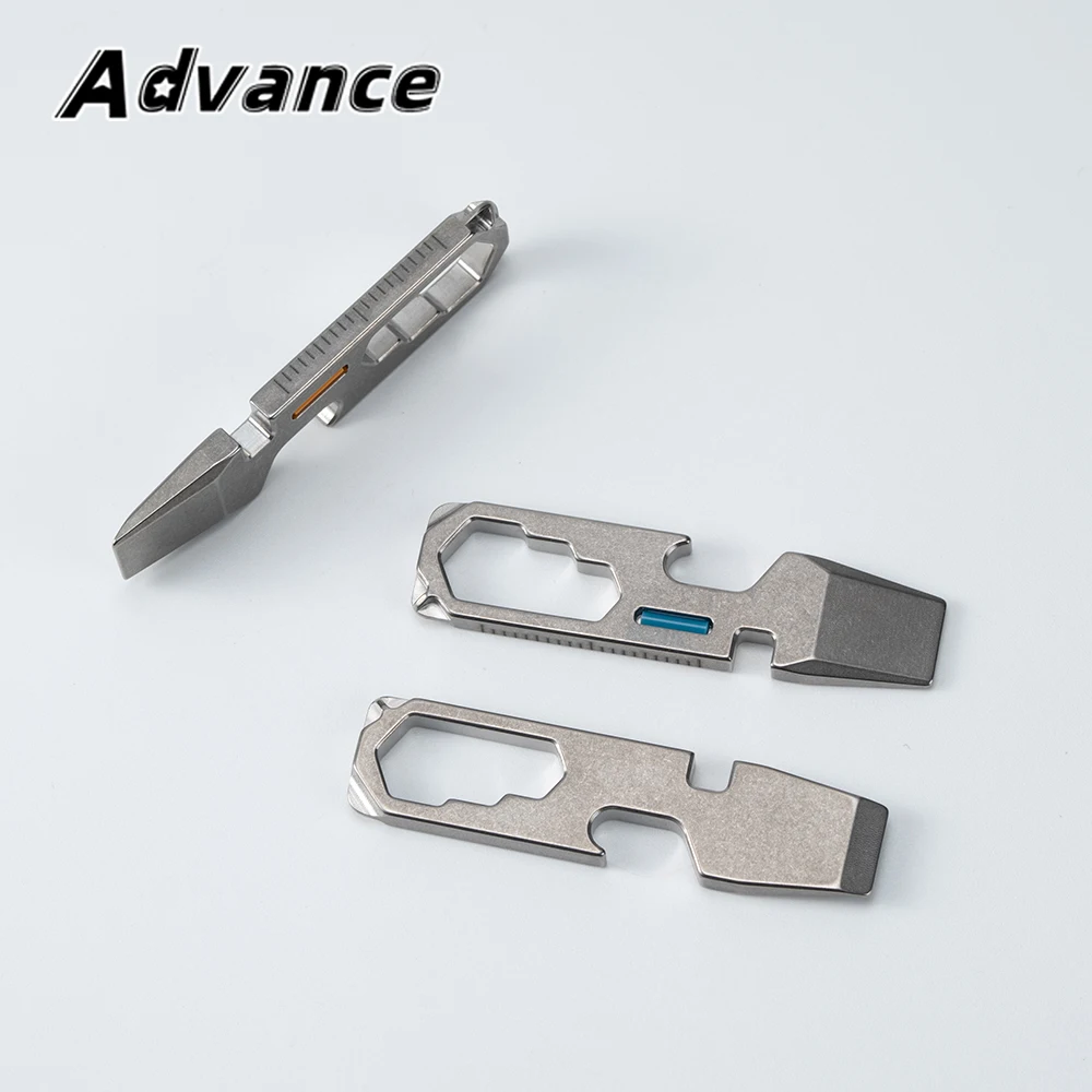 1pc 미니 다기능 EDC 도구 키 체인 액세서리 야외 도구 EDC