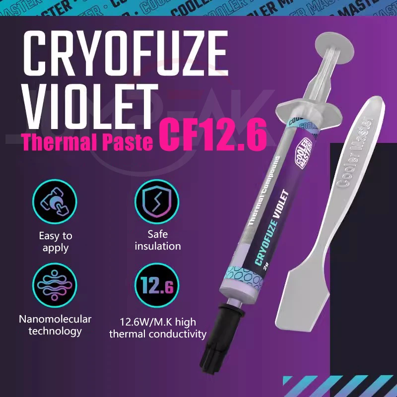 Pasta Disipadora Térmica Cooler Master Cryofuze 5 -Red - 43923