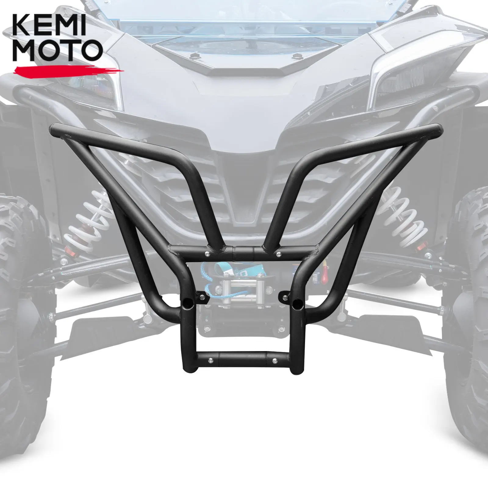 Kemimoto Utv Front Bumper Brush Guard For Cfmoto Cf Moto Zforce 950 Sport, Ho Sport, H.o. Ex