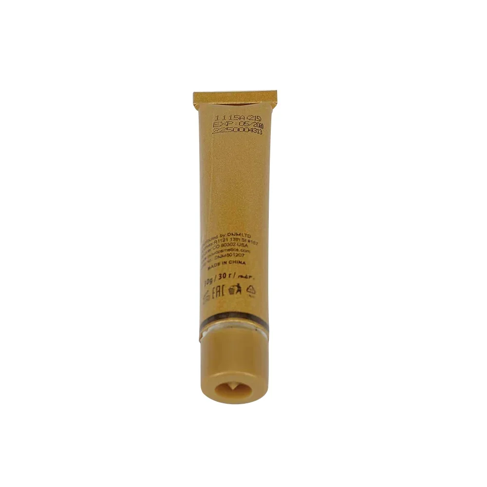 DNM Small Gold Tube Concealer Foundation Balm Covers Acne Scars Freckle Scars Tattoo Redness Dark Circles Freckle Powder Makeup liquid foundation stick foundation waterproof foundation makeup cosmetics makeup cream