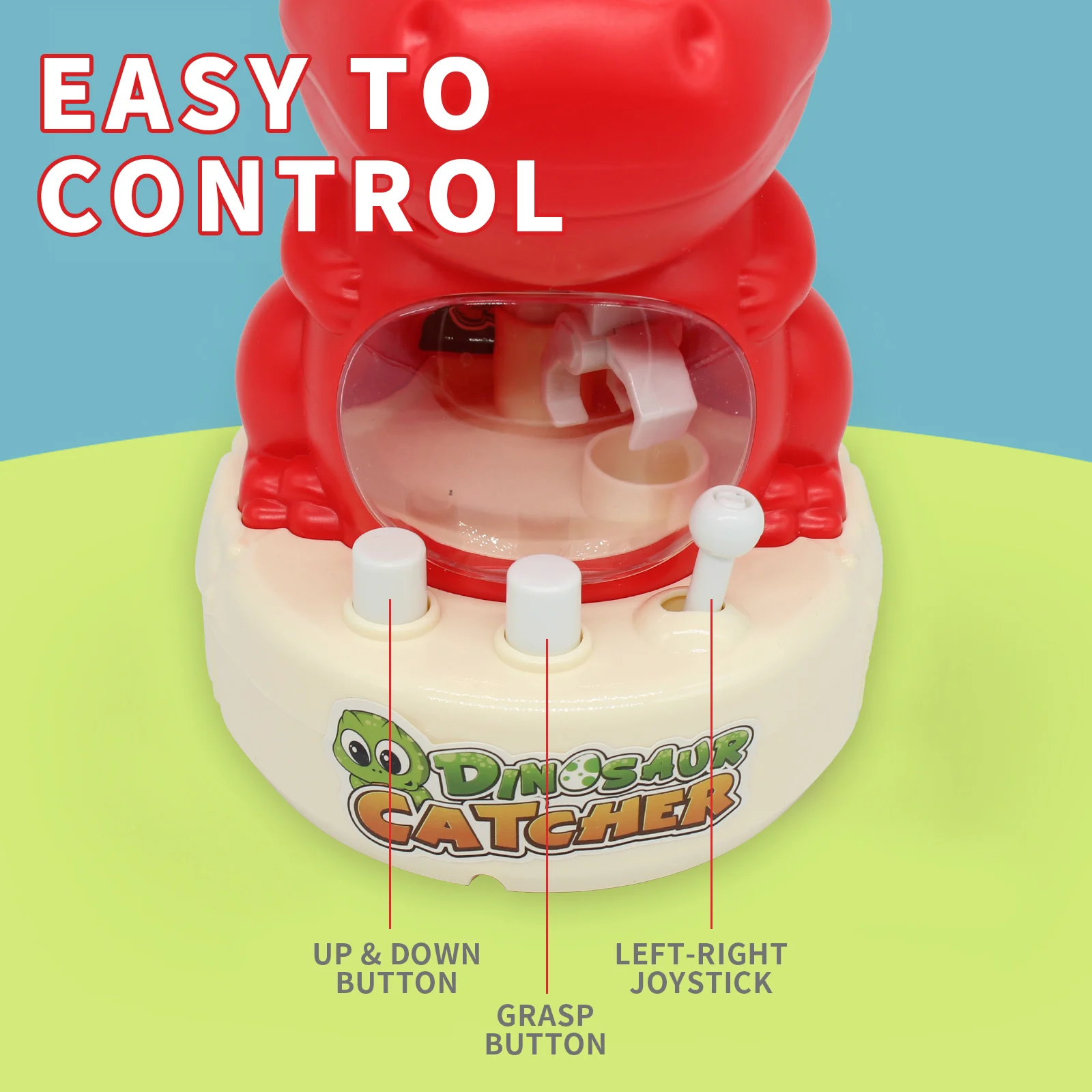 Children's Mini Claw Machine Toy Dinosaur Mini Arcade Game Toy For Boys And Girls, Birthday Gift For 3+ Years Old 3