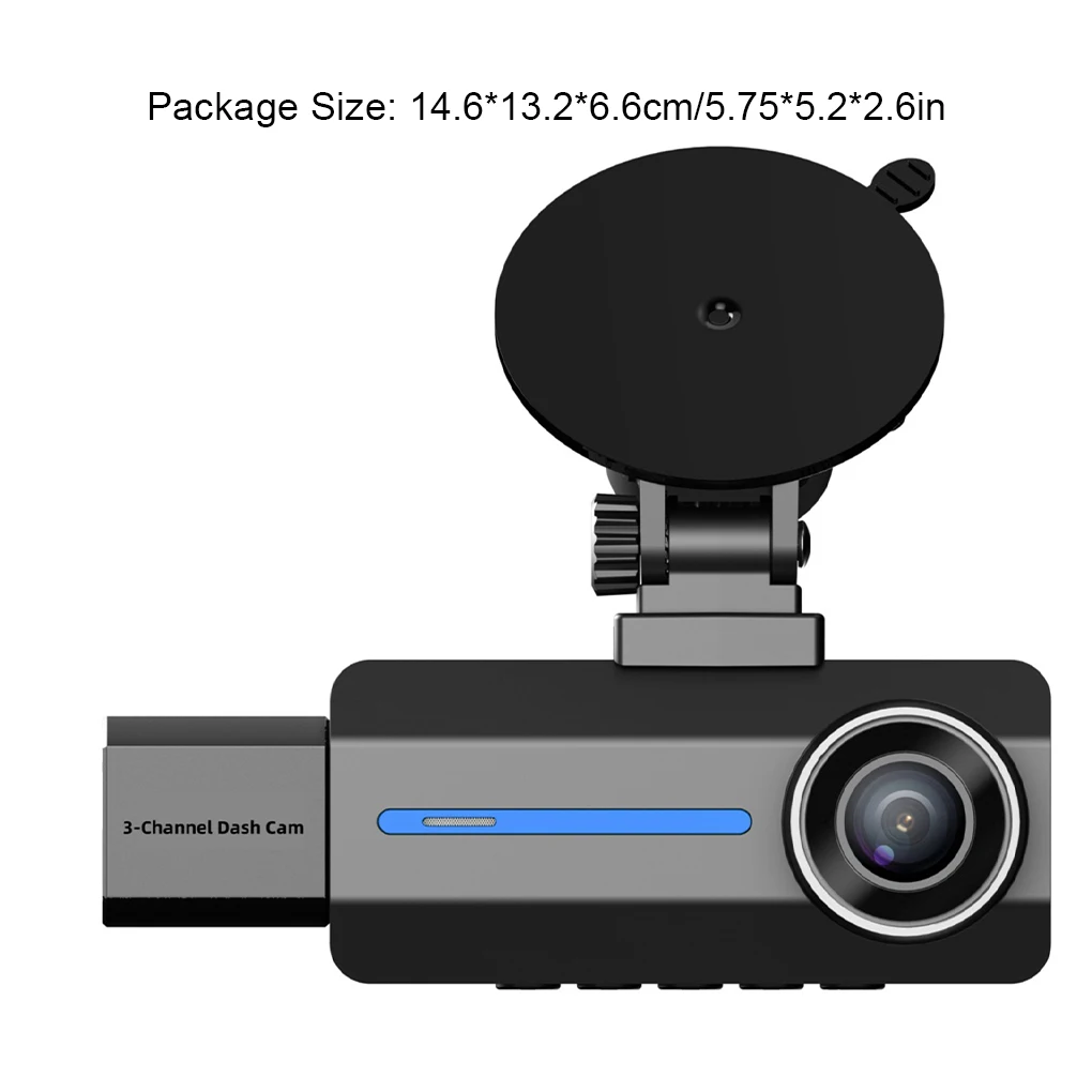Infrared Fornight Forvision Effects For Car Dash Cam 1440P Dash Cam With Built-in Front And Rear