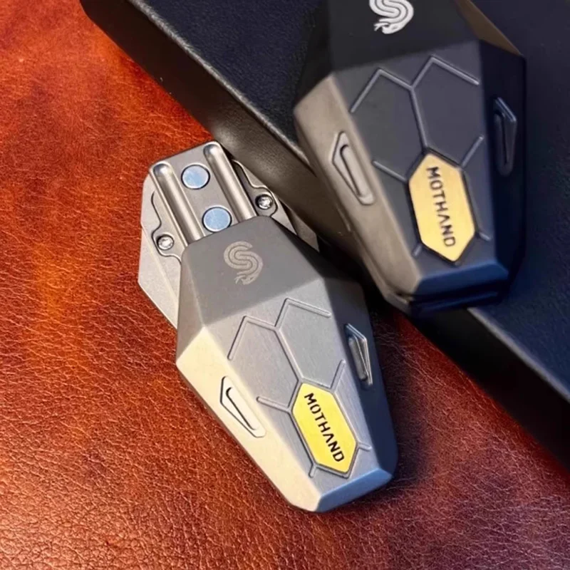 MOTHAND チタン合金バイパー音叉磁気プッシュプレートジルコニア合金