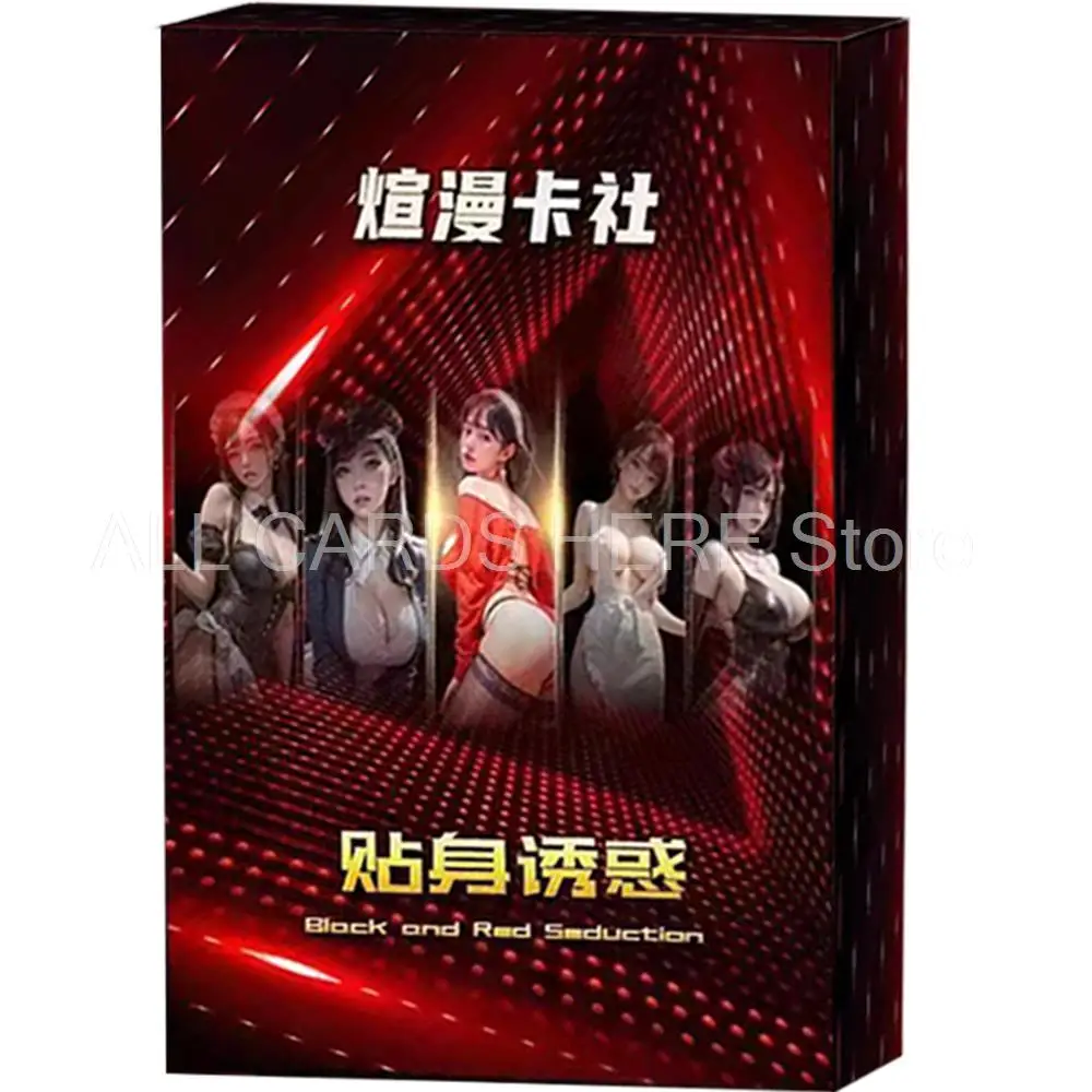 

Black Red Seduction Collection Card Girl Party 30th Sailor Moon Fate ACG Goddess Alliance Silver Edition Special Card Child Gift