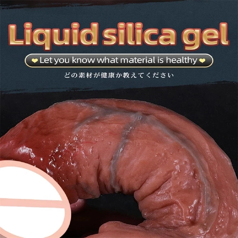 Sex Toys Sexy Soft Silicone Penis Realistic Dildo For Women Big Fake Dick Females Masturbation Tools Adult Erotic Sex Toys For Lesbian