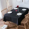 Party Black Waterproof Tablecloth Wedding Banquet Hotel Clothing Direct Sales Oversized Podium Home Decoration Table Cloth 2
