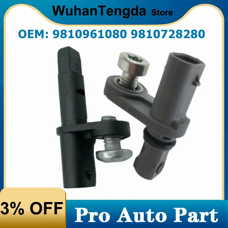 Front Rear ABS Wheel Speed Sensor 9810961080 9810728280 for Peugeot 3008 5008 308 Citroen C5 Aircross DS7