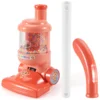 Children Electric Vacuum Cleaner Toy Simulation Vacuum Catcher Kids Pretend Cleaning Educational Toy Mini Vacuum, Red 3
