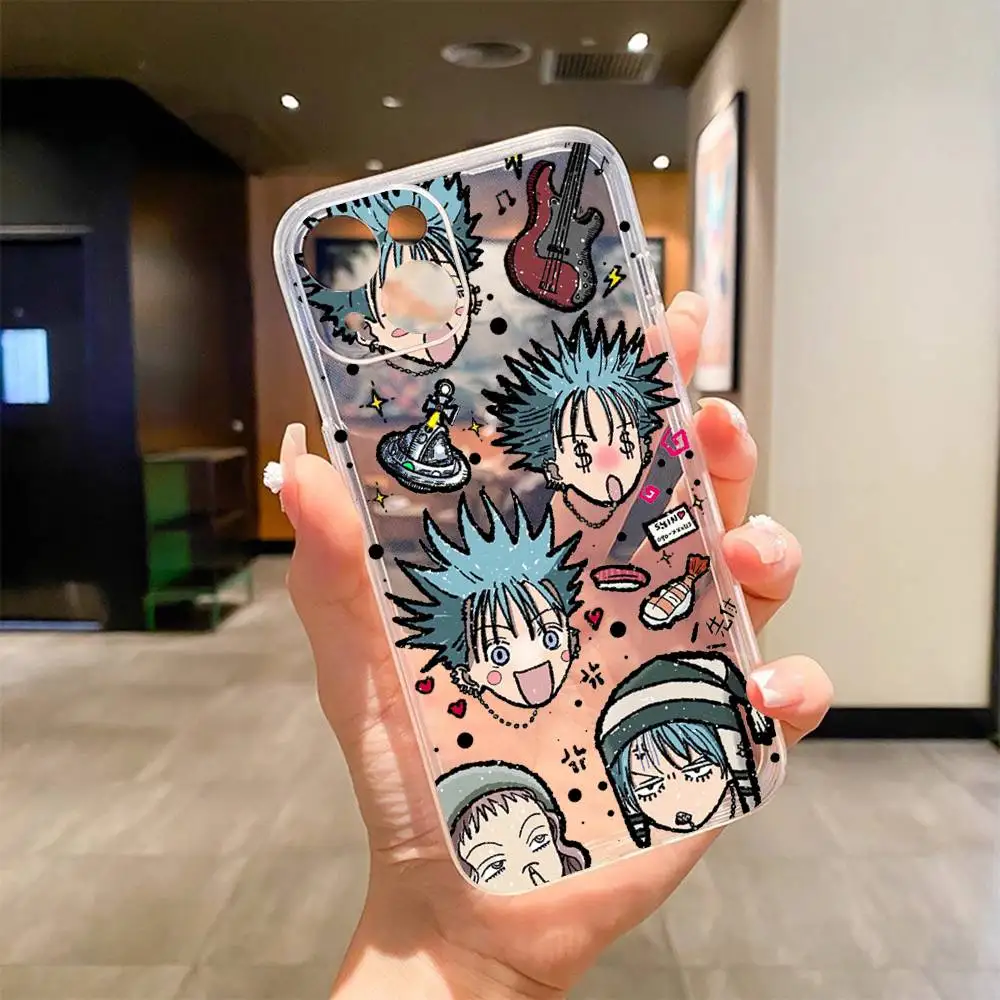 Nana Osaki Anime Transparent Silicone Phone Case - Soft Cover