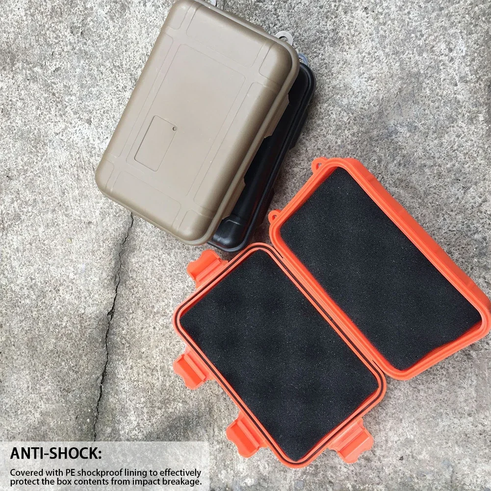 Waterproof Outdoor Survival Box Container Portable Travel Storage