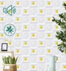 70cmx1m/2m/3m/5m/10m Waterproof 3D Stereo Wall Sticker Ceiling Bedroom Living Room Self-adhesive Background Decoration Wallpaper 6