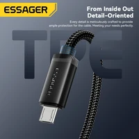 Essager Micro USB Cable Fast Charging Data Cable For Xiaomi Realme Huawei OPPO Samsung Mobile Phone Charger Cord  USB Micro Wire - Image 5