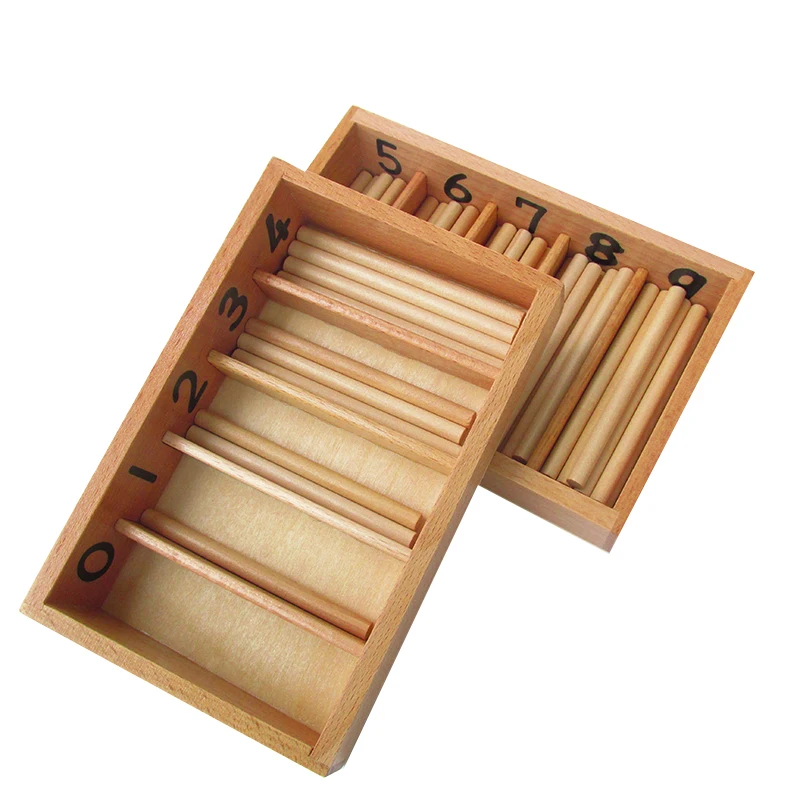 Juego Educativo Montessori Matemáticas Material De Aprendizaje