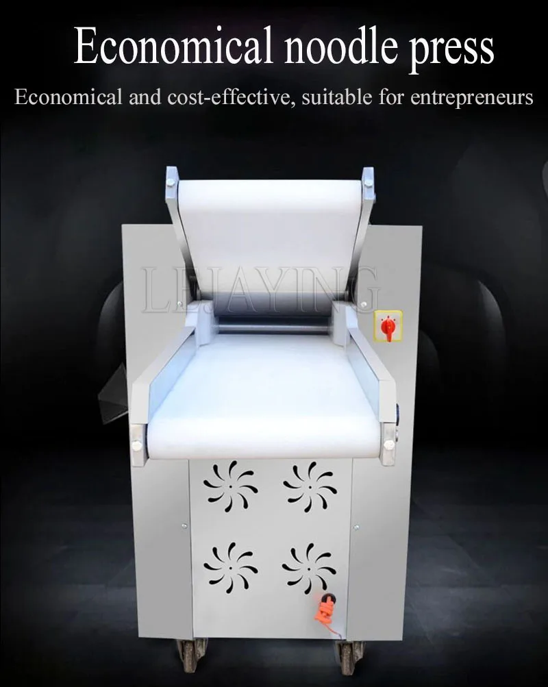 Description Picture 4 of itemCommercial Automatic Vertical Roll Surface Machine Electric Dough Kneading Pressure Noodle Maker Press Flour Machine