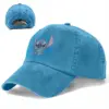 Stitch Cartoon Unisex Style Baseball Caps Distressed Denim Hats Cap Retro Outdoor Activities Snapback Hat 2