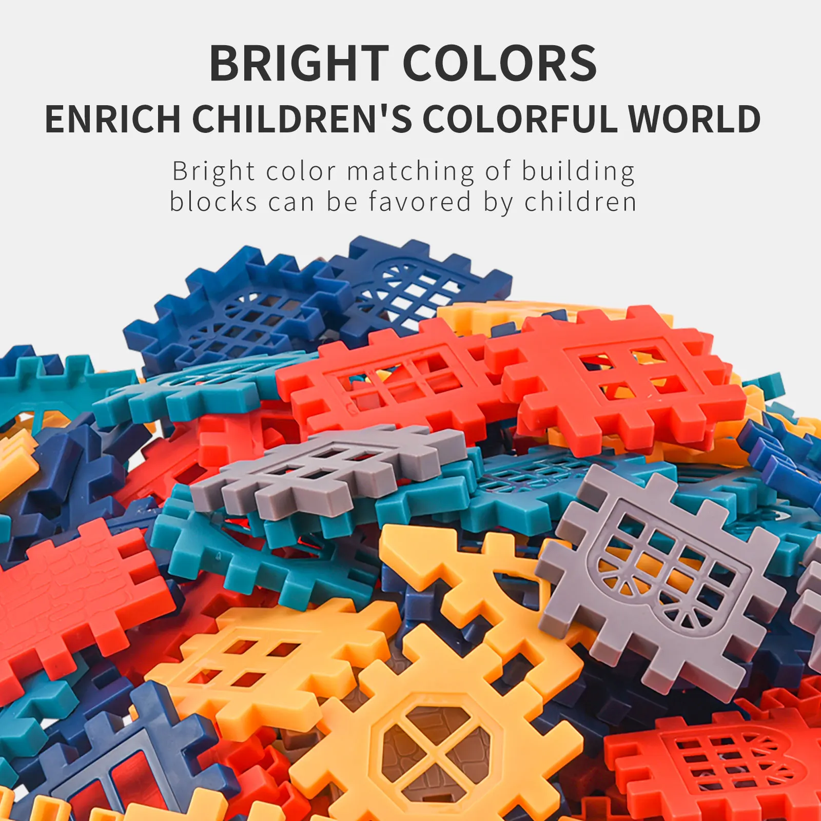 Morandi House Building Blocks Children Build Houses With Plastic