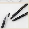 High quality HAOZHUANG pull eyebrow pencil black leather makeup wild line eyebrow pencil hard core flat head pen White pen 5