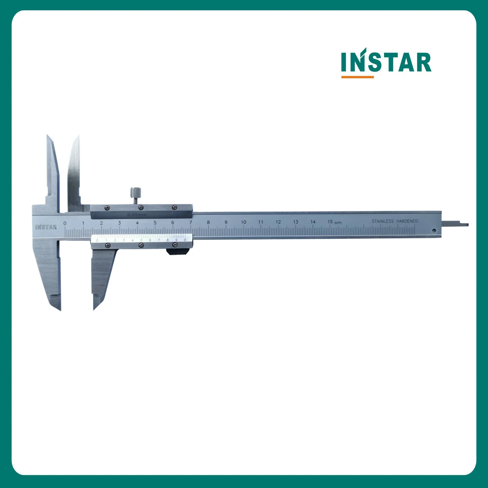 WRS Precision Vernier Calliper With Locking Screw, DIN 862, Rustproof - View #3