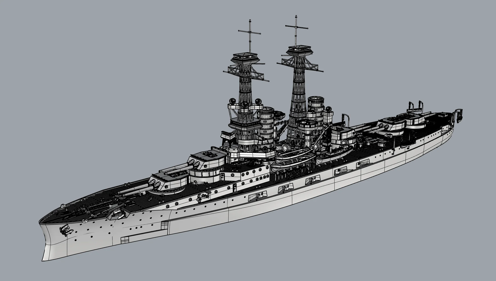 

1/700 3D Printing North Dakota Non Finished Product Model Resin Model Toy Ship Diy Toy Hobby