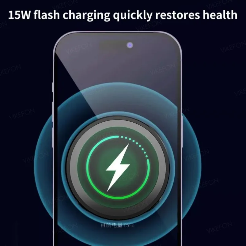 Magnetic Car Air Vent Phone Holder and Wireless Charger Stand with Fast Charging Capability