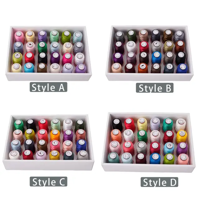 Colorful Embroidery Thread Assortment 1
