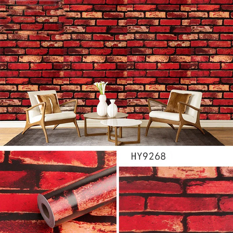 Рисунок 3 - Самоклеящиеся обои с рисунком кирпича