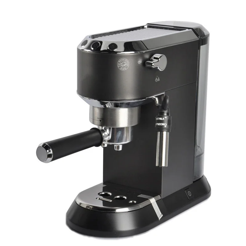 EC685 Italian Semi-Automatic Coffee Machine 220V/1350W Household Stainless Steel Coffee Maker Capacity 11-15 Cups 4