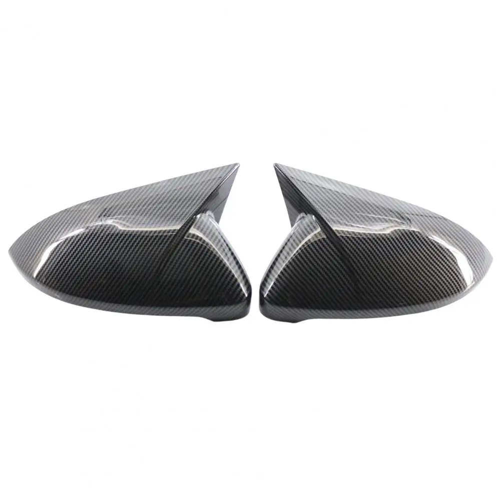 

Rearview Covers 2Pcs Practical Direct Replacement Smooth Surface Exterior Side Wing Mirror Caps