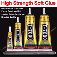 Black Glue Cellphone Screen Display Repair Contact Epoxy Adhesive E7000 Transparent Leather Silicone Super Sealant Bond Zhanlida 2