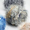 50G Crochet Fancy Yarn Plush Fantasy Hand Knitting Yarn Parnter Thread for DIY Sweater Hat for Women Children 2