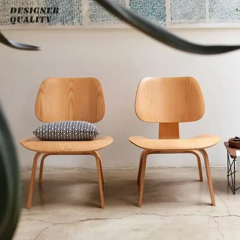 Walnut Shell Chair Replica for Home Living Room and Office