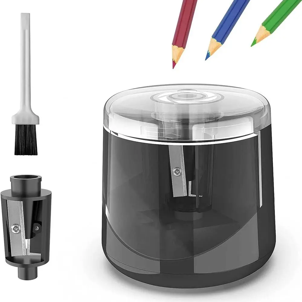 

Student Supplies Electric Pencil Sharpener Stationery Sharp Blade Pencil Cutter School Creative Pen Sharpening Tool Office