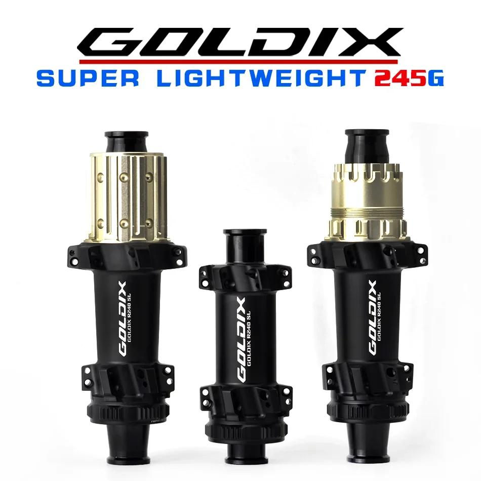

Тормоз GOLDIX R240SL со средним тормозом, 24 часа, новый трещотка 60T, велосипедная Втулка из дробленого камня, подходит для велосипедных аксессуаров SHIMANO и SRAM