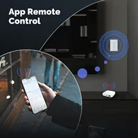 MOES Tuya ZigBee Light Switch Touch Glass Panel Fireproof Neutral Wire Required Remote Control Work With Alexa Google Home - Image 2